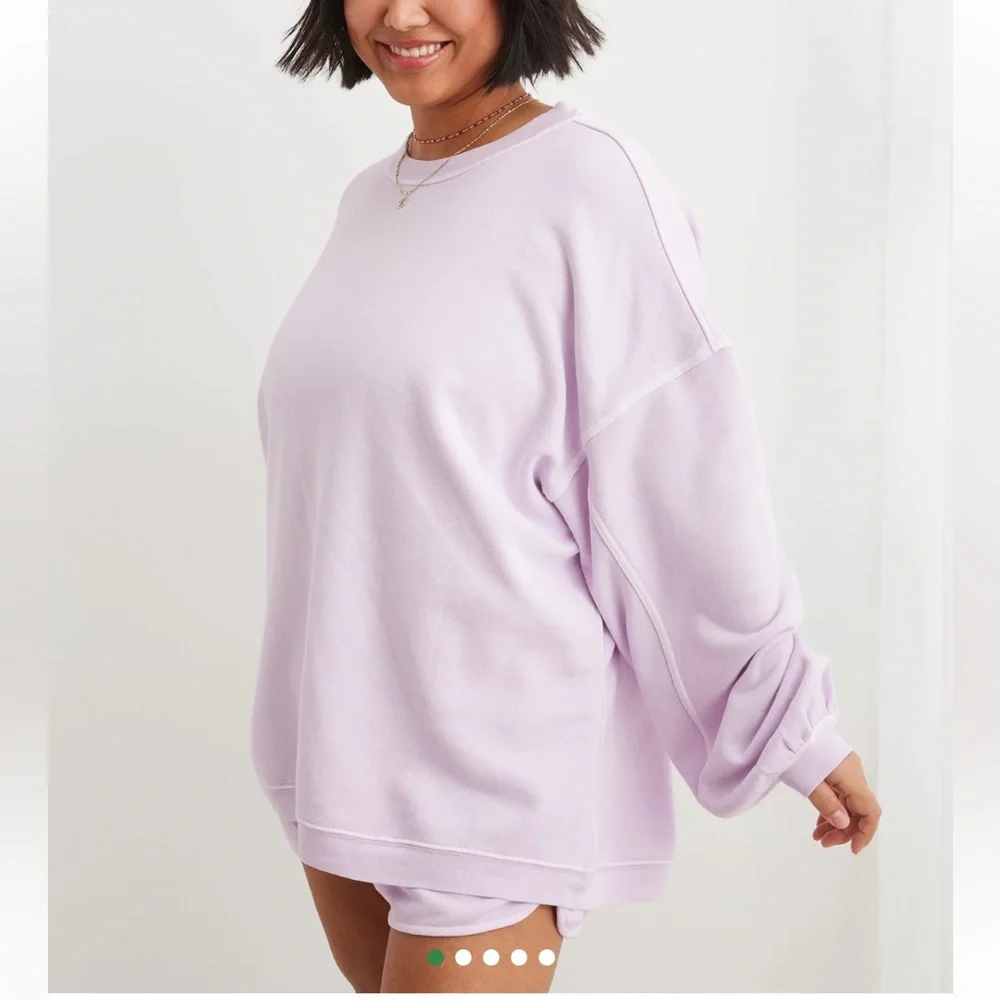 Aerie Set ๐ Sweatshirt and Shorts Set - Picture 1 of 6